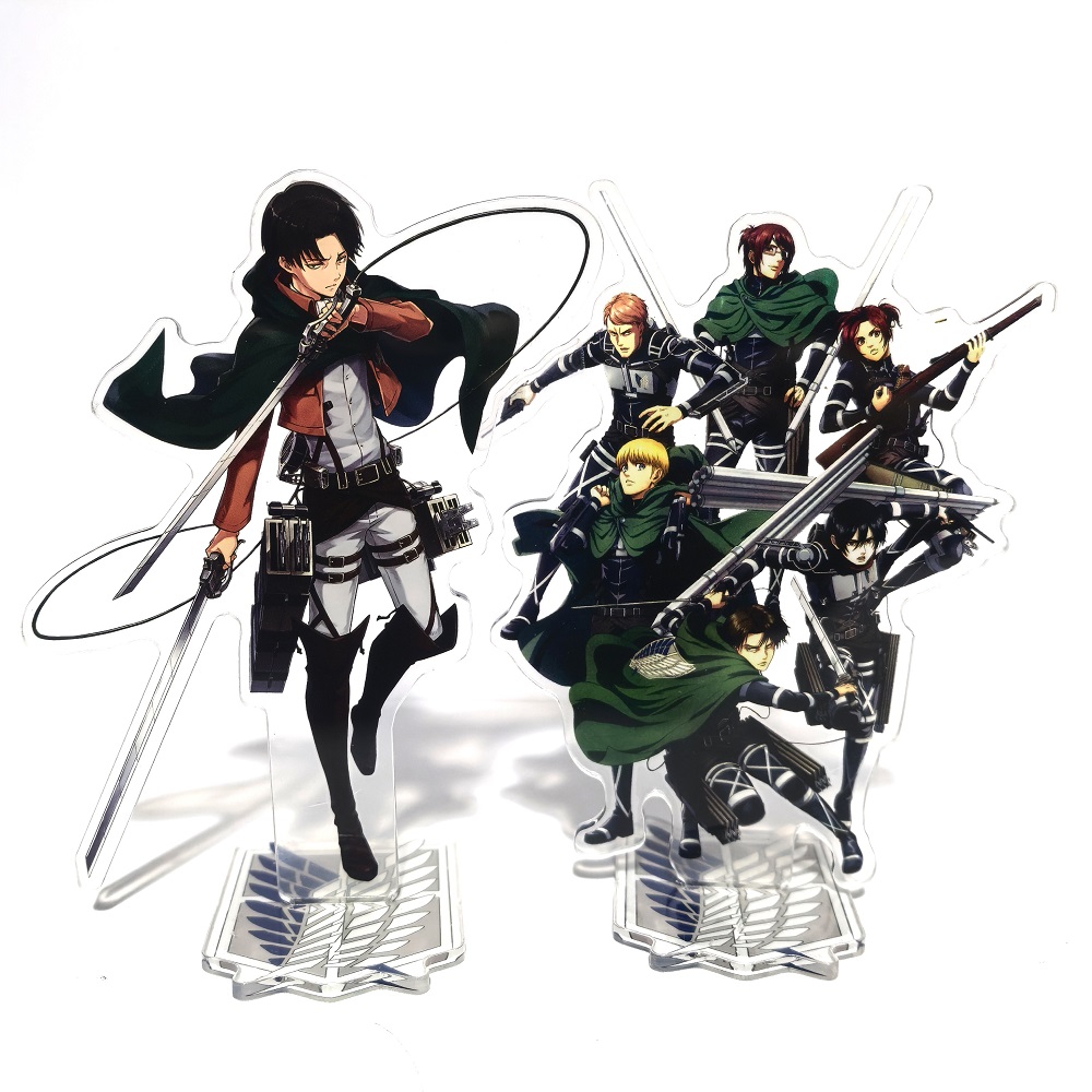 Action Figure Stand - Aanval op Titan Acryl Staande Eren