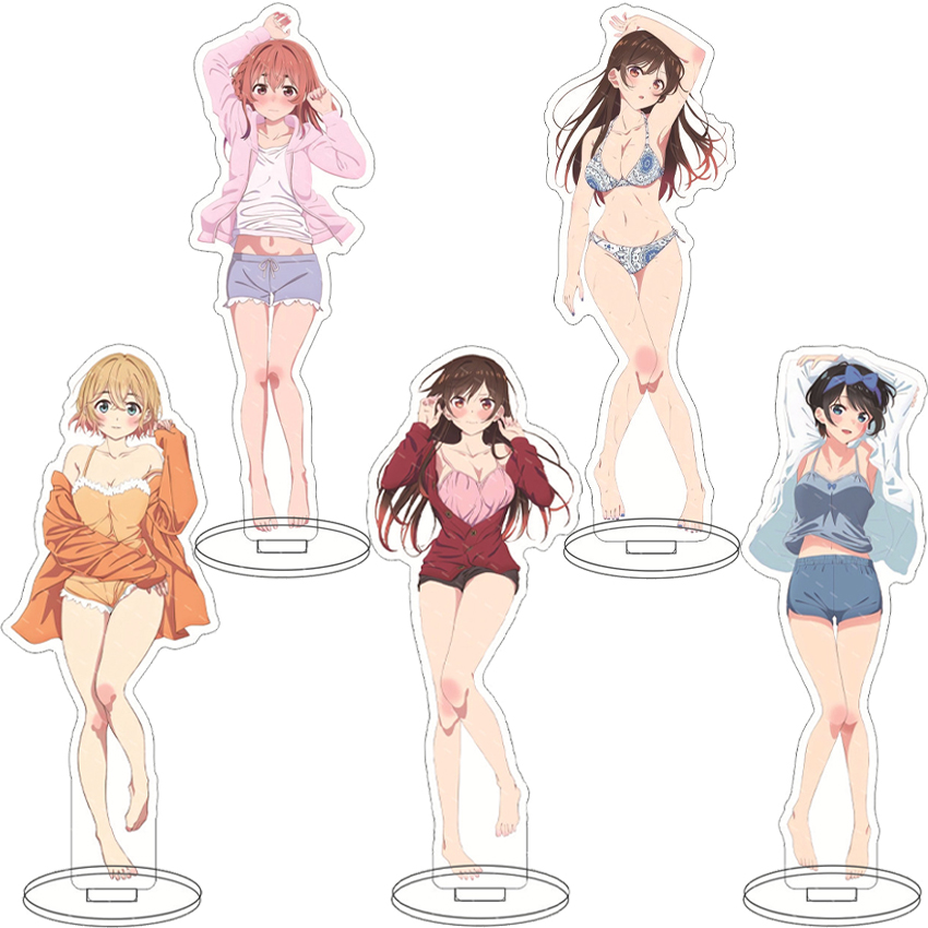Figma Stand Set - 16CM Anime Figuur Rent A Girlfriend