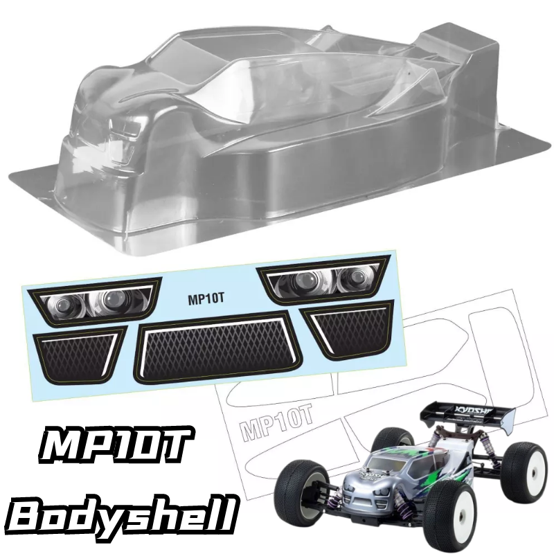 Tamiya Model Paint Set - 1/8 Rc Pc Shell Body Fit