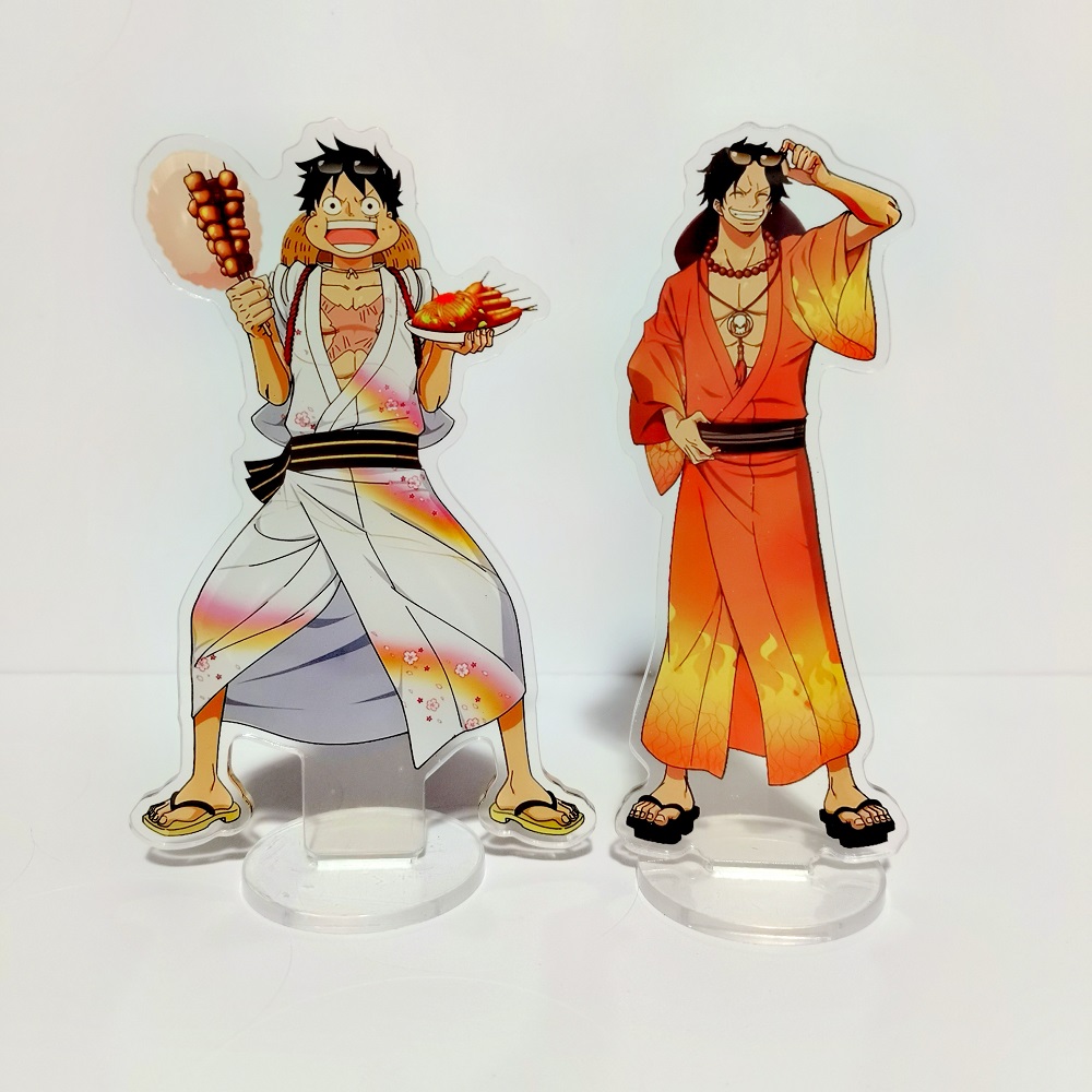 Action Figure Stand - Eendelig Acryl Standaard Luffy Zoro Ace