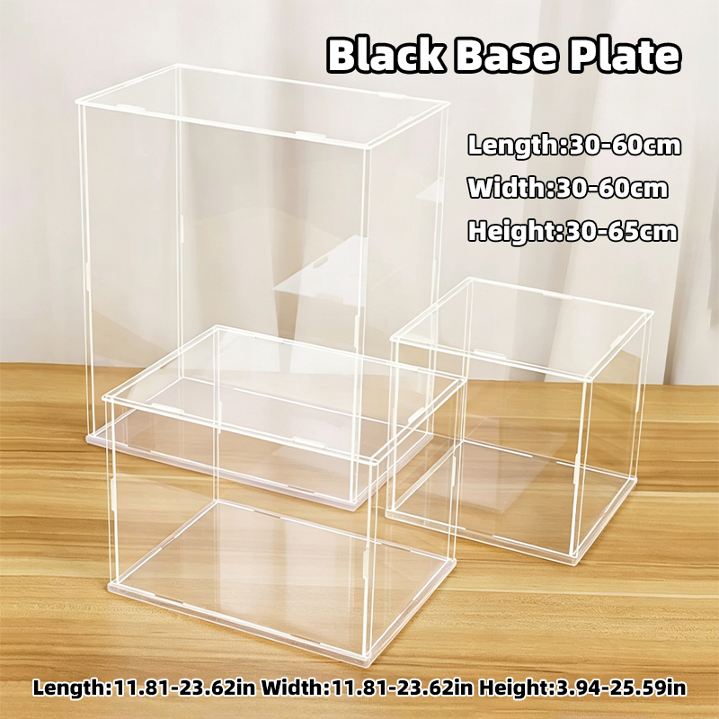 Display Case Acrylic - Geassembleerde transparante acryl display case box
