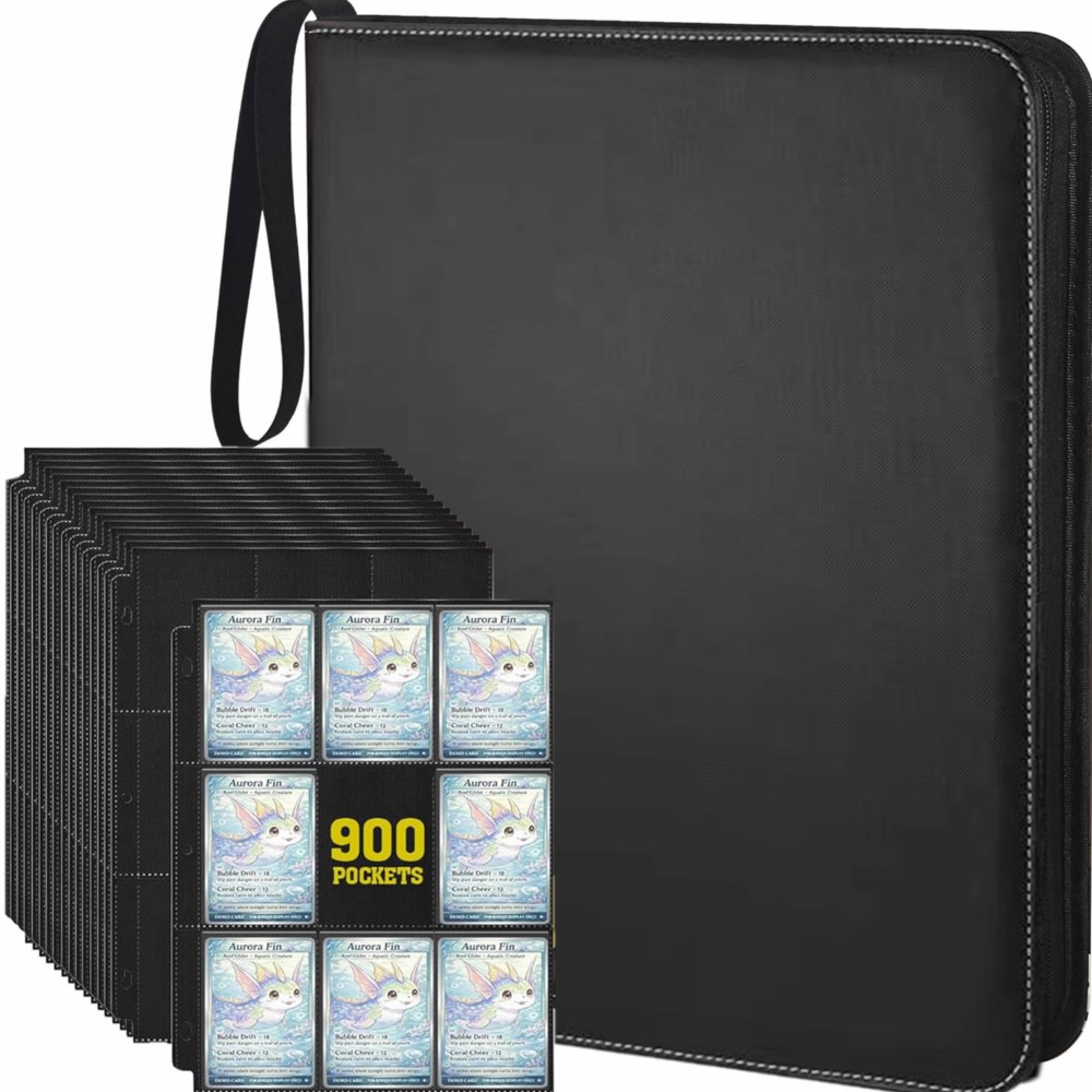 Pokemon Binder Card - 900 Zakjes Kaartenmap Album Met 50