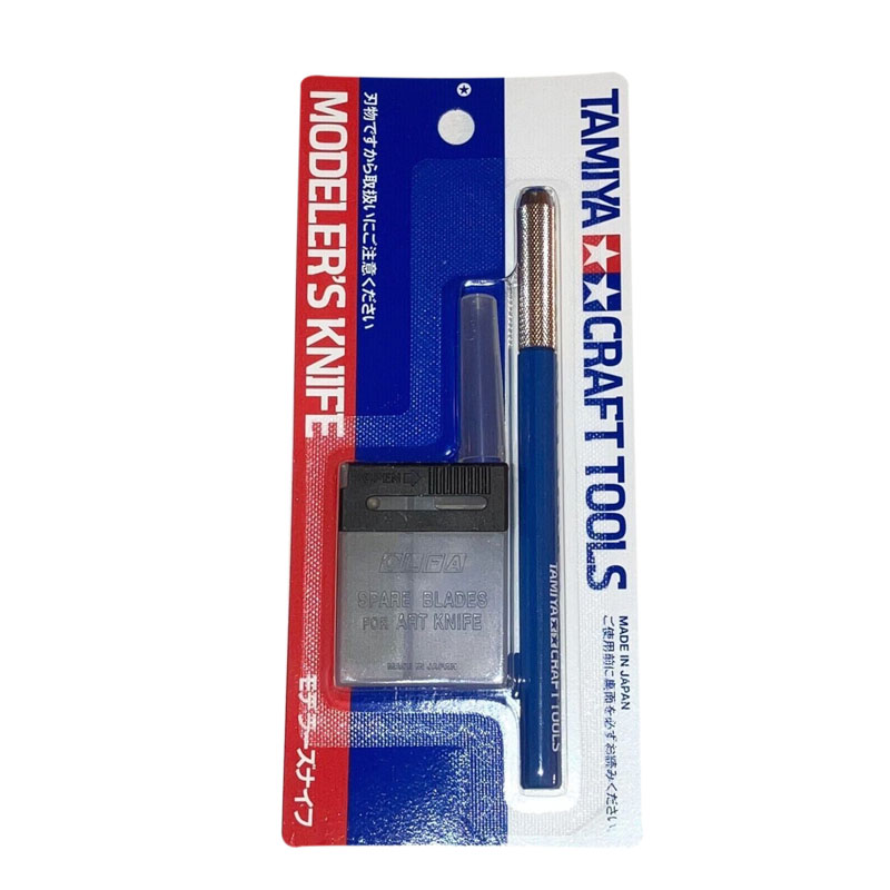 Tamiya 69943 Modeler Mes (Blau - Tamiya Model Paint Set recensie en prijs