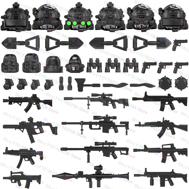 MOC Militaire Soldaten Actiefi - Lego Minifigure Holder recensie en prijs