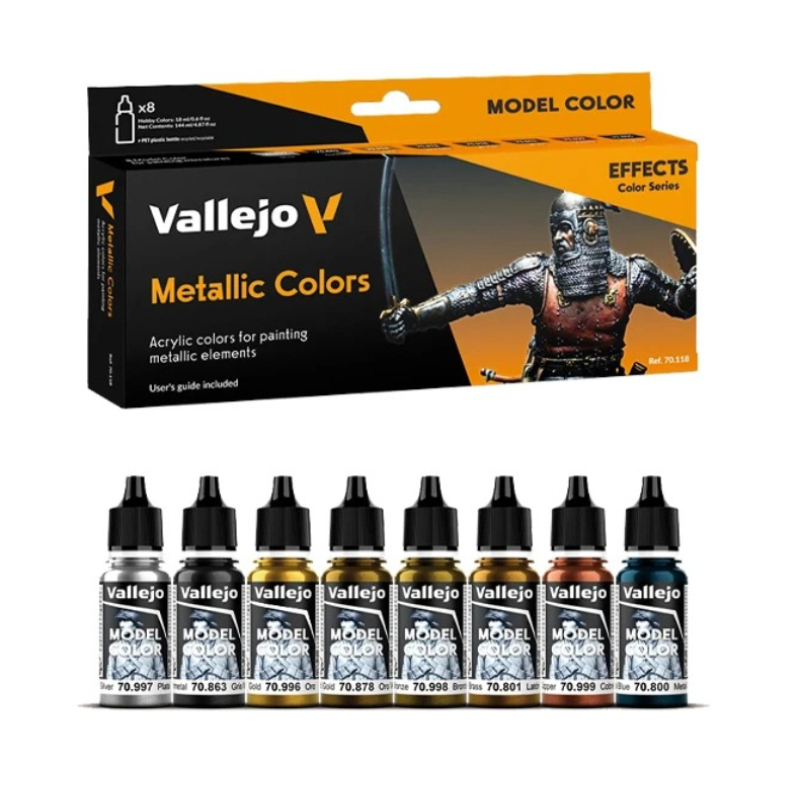 Vallejo 70118 Metallic Kleur M - Tamiya Model Paint Set recensie en prijs