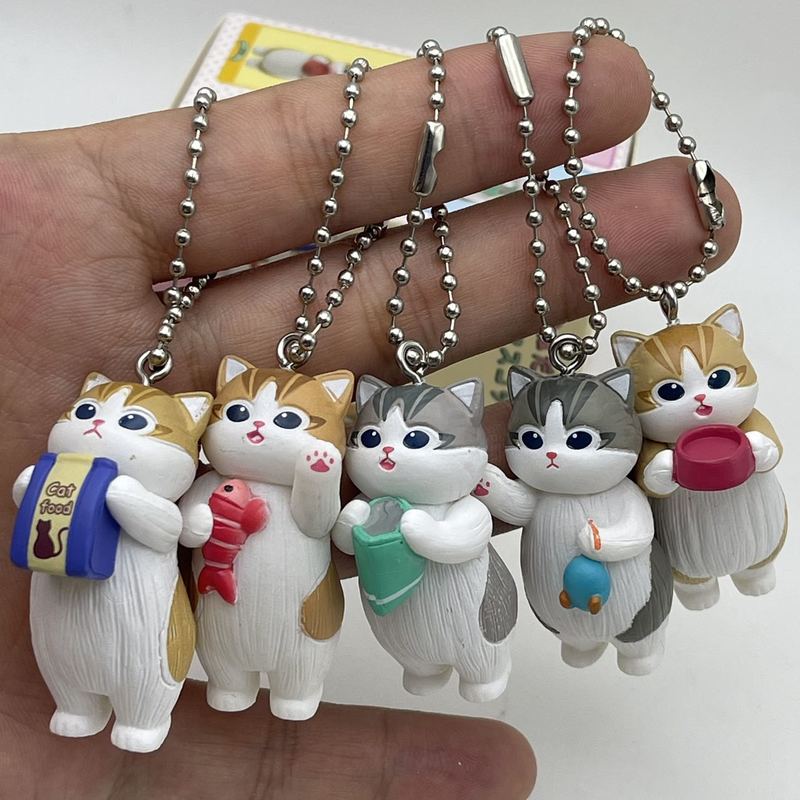 Mofusand Kawaii Kat Sleutelhan - Action Figure Stand recensie en prijs