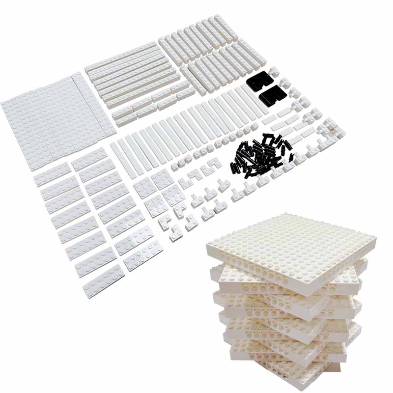 Pixel Art Schilderij Witte Fot - Lego Minifigure Holder recensie en prijs