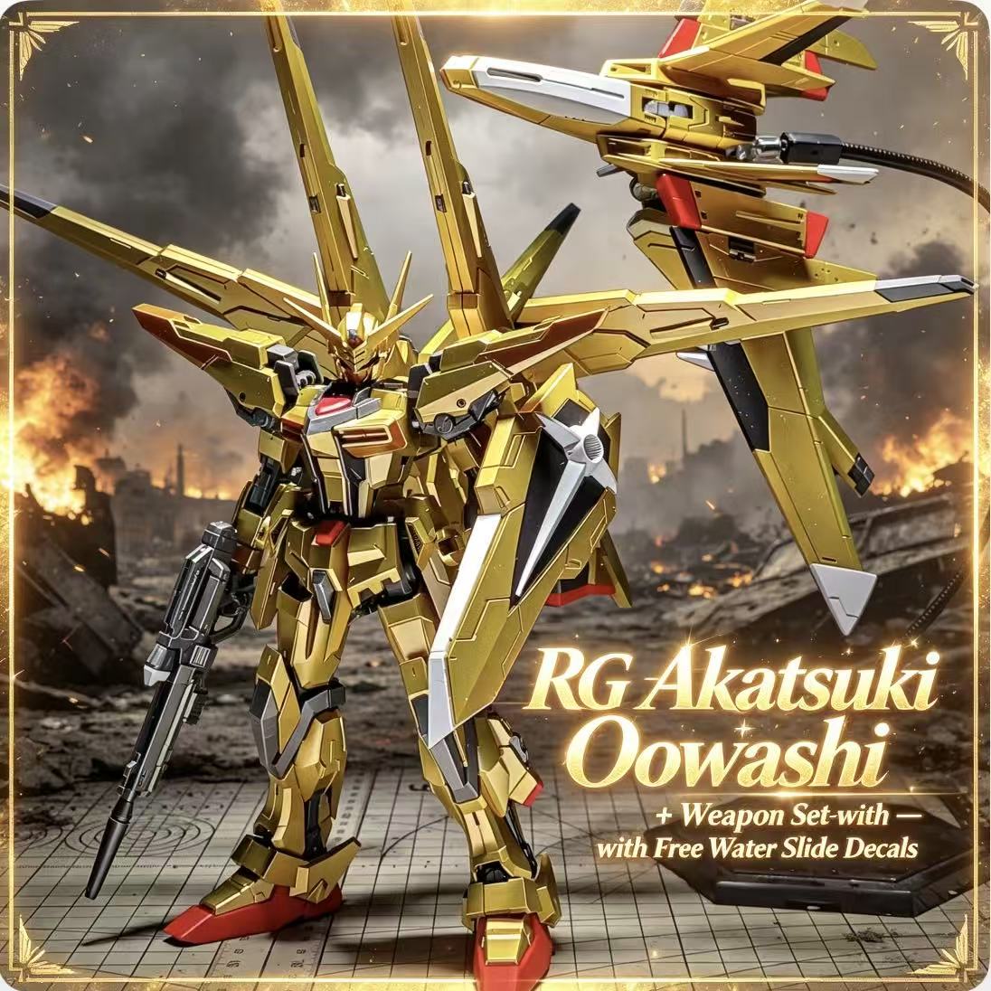 RG41 1/144 ORB-01 Akatsuki Oow - Bandai Model Gundam Rg recensie en prijs