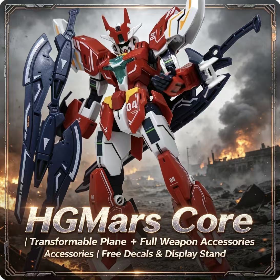 008A HG 1/144 Mars Core Warrio - Bandai Model Gundam Hg recensie en prijs